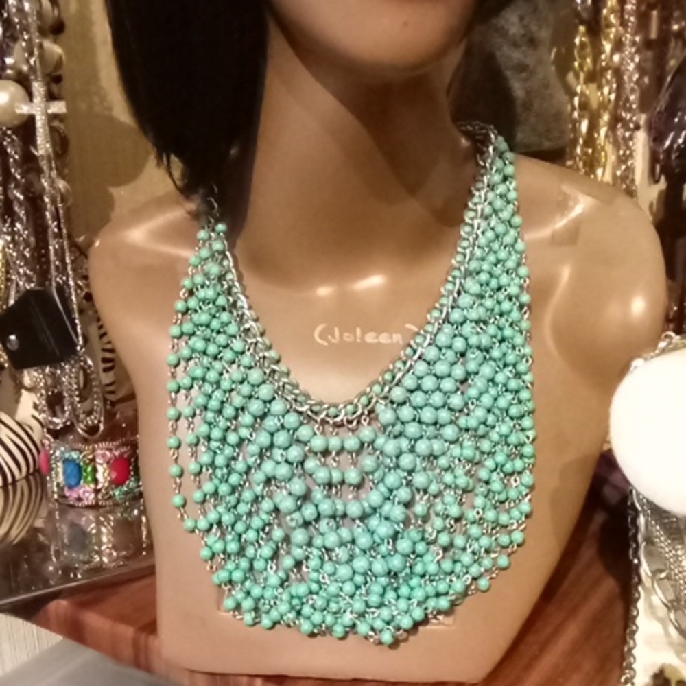 beaded necklace